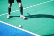 field hockey - ready to swing