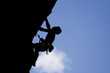 escalade contre jour - devers
