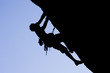 escalade contre jour - devers
