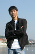 young asian tourist