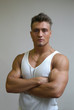 muscular male model