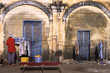 facade coloniale, cambodge facade coloniale, cambodge