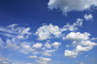 blue sky with clouds