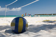 mexico on beach ball and net mexico on beach ball and net