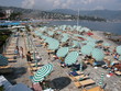 la plage en aout