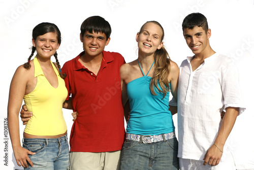 happy teens