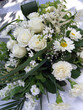 auto hochzeitsschmuck / gesteck