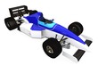 f1 blue racing car vol 3