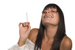 smoking girl