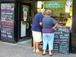 the fish shop window