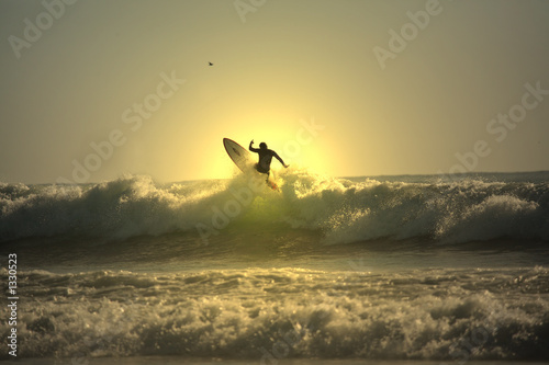 Photo: sunset surfer sunset surfer