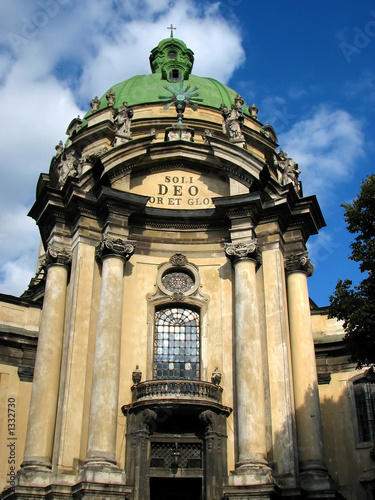 dominican cathedral in  lviv