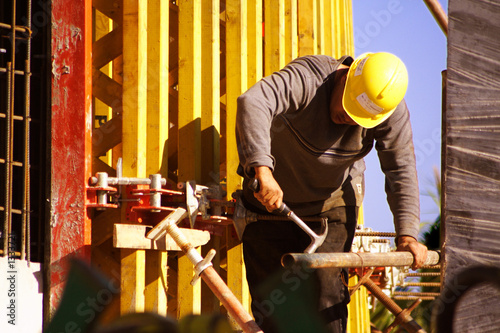 construction worker formworks