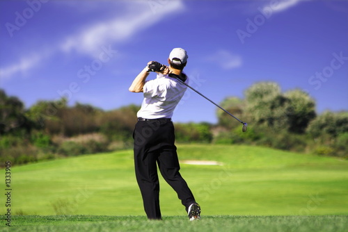 golfer swing