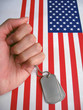 4th july dog tags