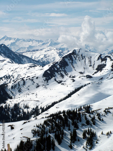 Foto: snow on mountains snow on mountains