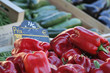 poivrons au marché poivrons au marché