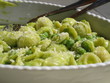pasta with green peas