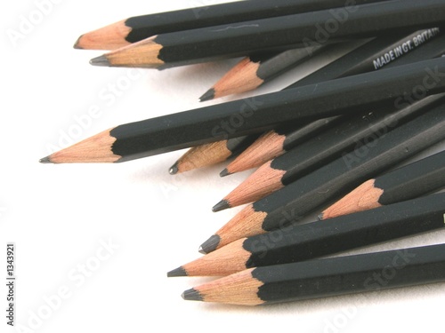 Photo: black pencils black pencils