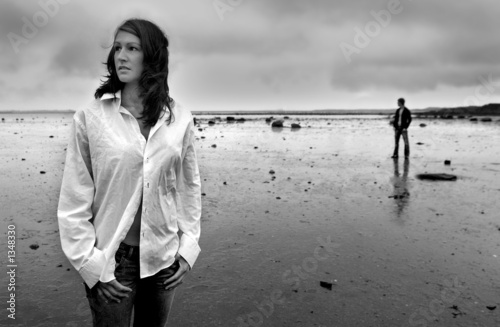man and woman at the beach man and woman at the beach