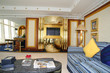 living room at burj al arab hotel, dubai