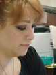 at the office