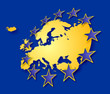 europe with stars