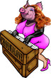 musicien cochon