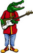 musicien cracodille musicien cracodille