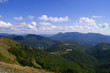 mountains, sky and sun mountains, sky and sun