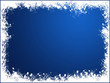 blue snow frame