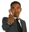 business man thumbs up business man thumbs up