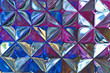 abstract glass facets