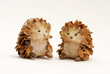 pine cone hedgehogs