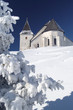 church in winter church in winter