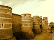 festung von angers (sepia)