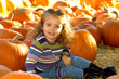 Foto: pumpkin patch girl pumpkin patch girl