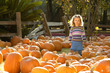 Foto: pumpkin patch girl pumpkin patch girl