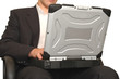 man with laptop