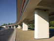 under the flyover