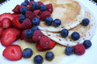 pancakes with fruit