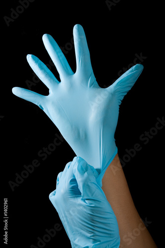 Photo: gloving gloving