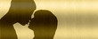 liebespaar / lovers (gold)