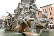 piazza navona fountain, rome