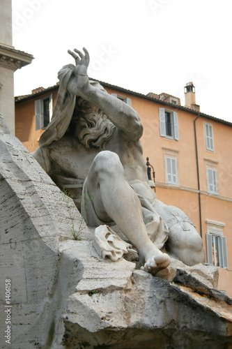 Photo: piazza navona fountain, rome piazza navona fountain, rome