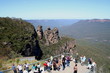 view of tourists