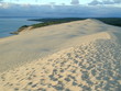 dune du pyla à son sommet