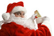 santa caught in act