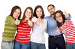 happy friends - thumbs up