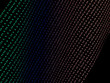 black binary  numbers